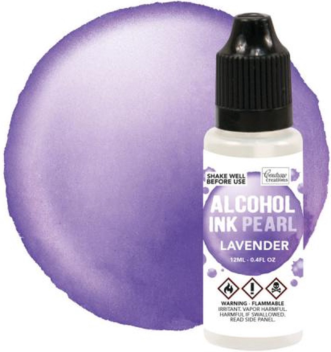 Villainous / Lavender Pearl Alcohol Ink (12mL | 0.4fl oz)